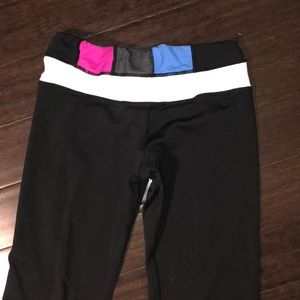 lulu lemon wide leg yoga pants
